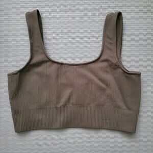 Aim'n Dark Green/Khaki Sports Bra